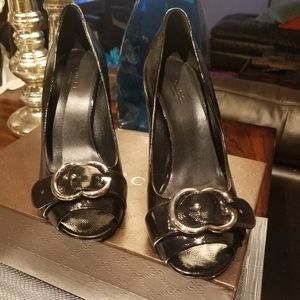 Gucci Sachalin Pump Peep Toe